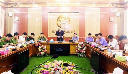 Khối nội chính huyện Chương Mỹ tổ chức Hội nghị sơ kết công tác 06...